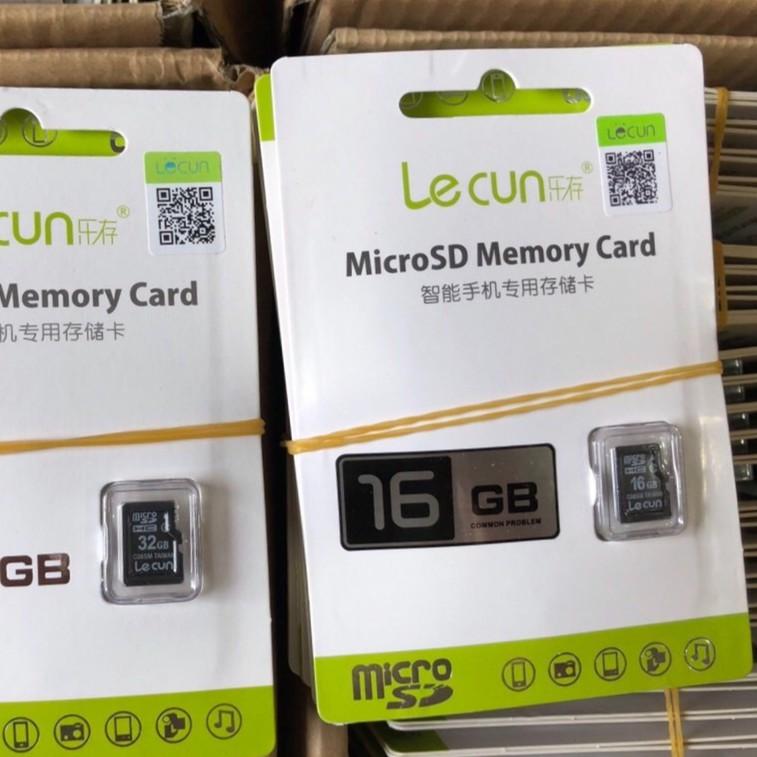 Thẻ Nhớ Micro SD Lecun 16GB - Hàng chính hãng