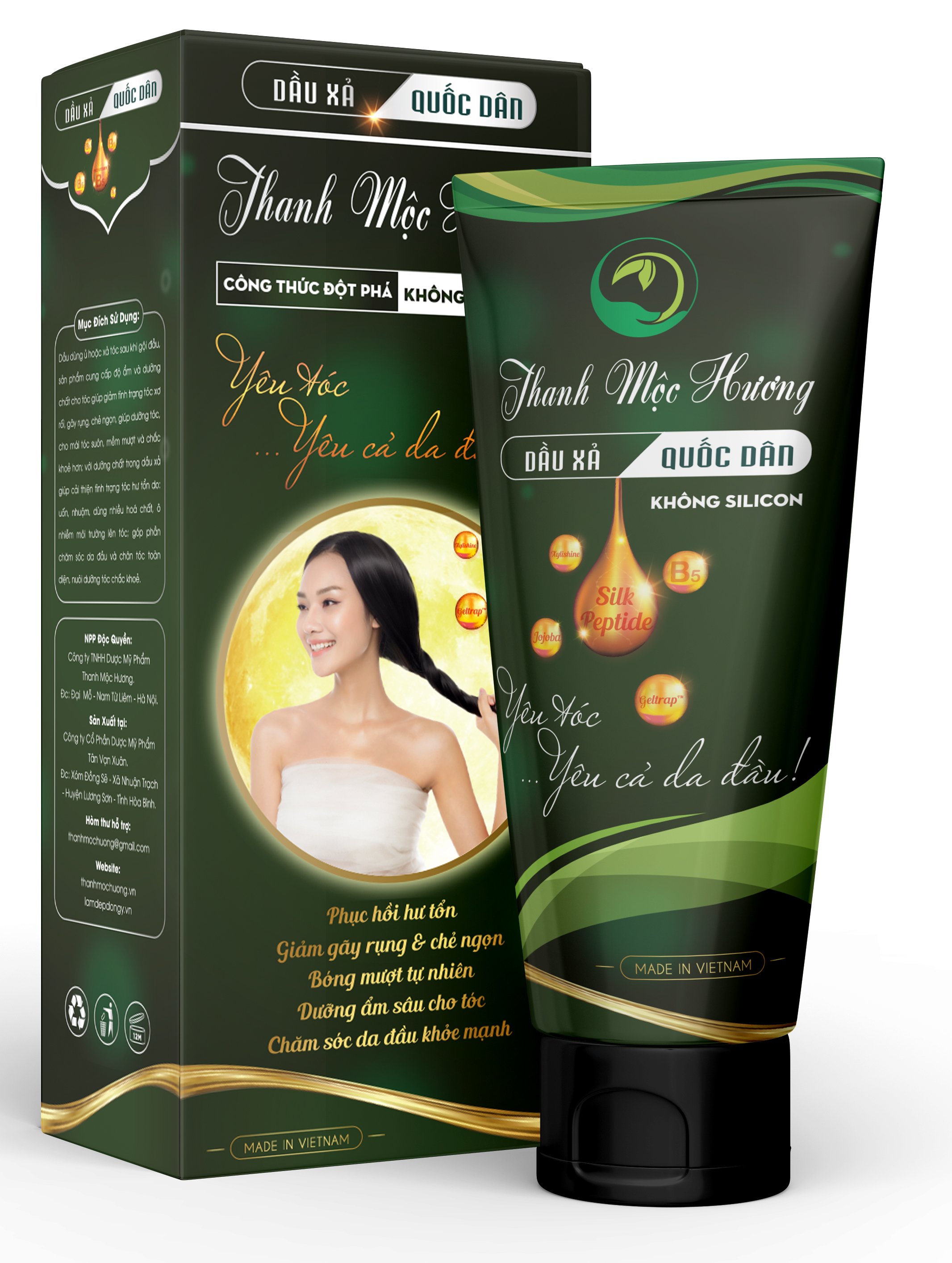 DẦU GỘI XẢ THANH MỘC HƯƠNG