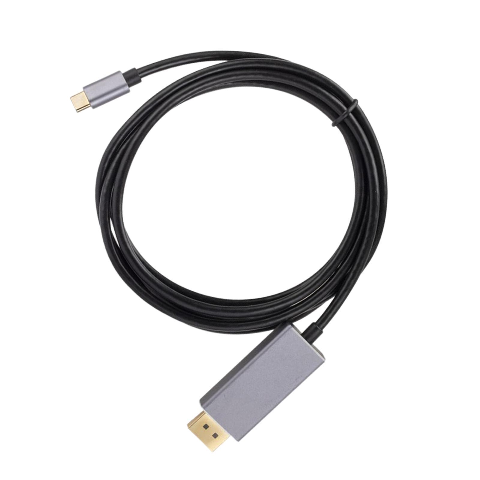 8K   Cable 1.8M Cable USB C to DP Cable Premium for   PC