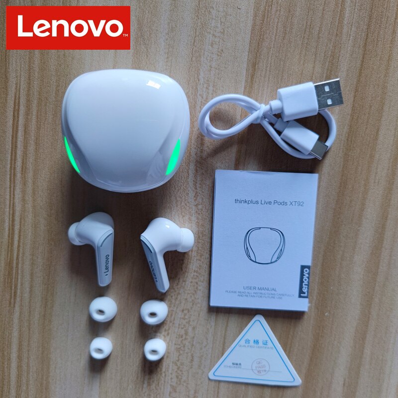 Tai Nghe Bluetooth Lenovo Livepods XT92 Gamming 5.1 - Hàng Chính Hãng