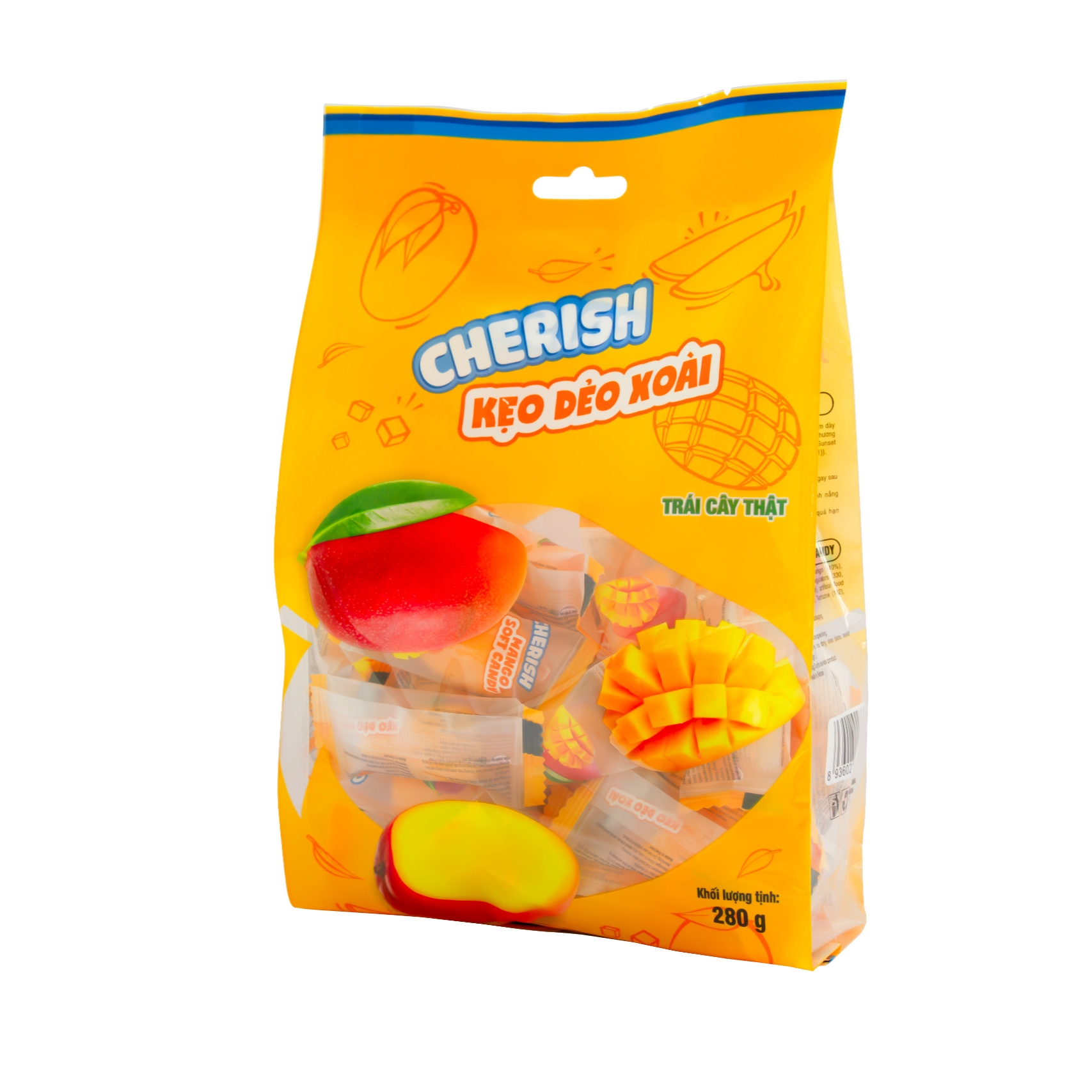 Kẹo Dẻo Xoài Cherish Lai Phú 280G