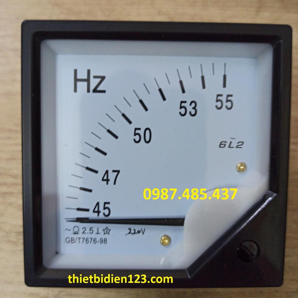 Đồng hồ đo tần số HZ 220V 380V - Đồng hồ HZ 6L2