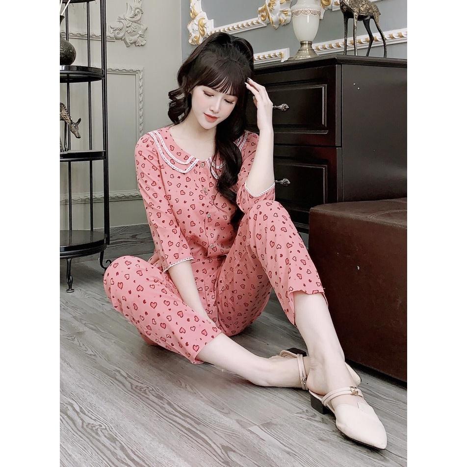 Dồ bộ mặc nhà cao cấp, chất đũi lạnh
