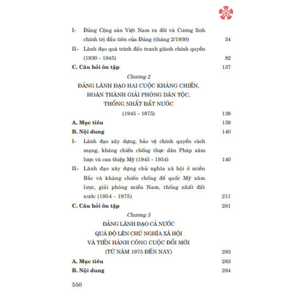 Giáo Trình Lịch Sử Đảng Cộng Sản Việt Nam