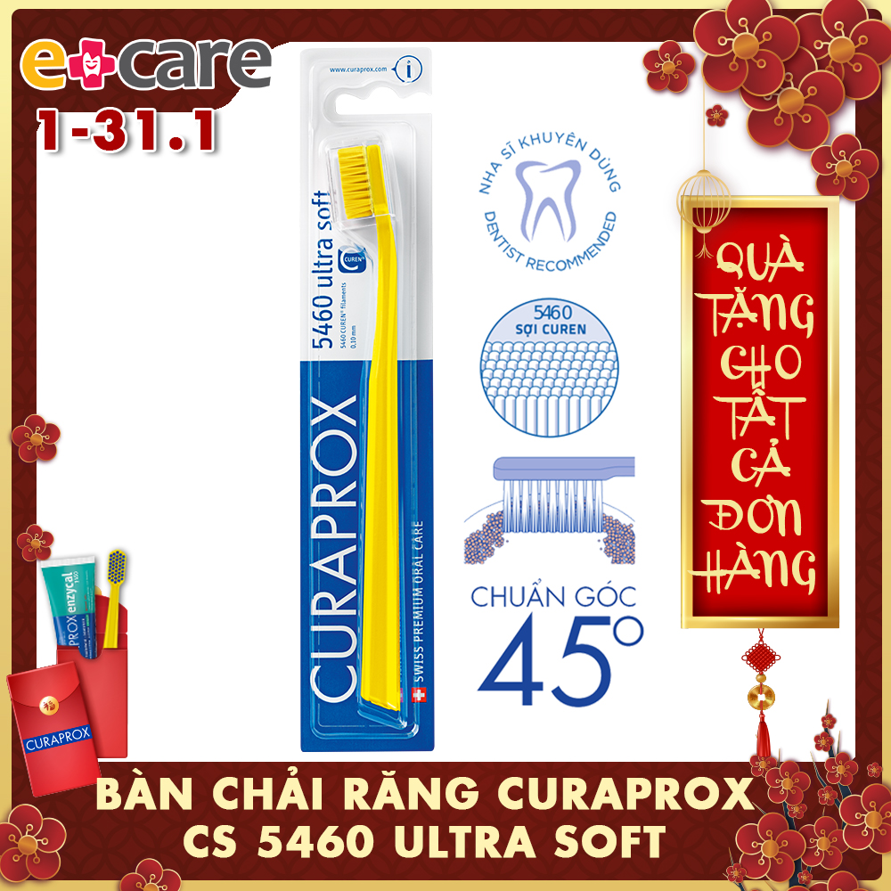 Bàn chải răng siêu mềm CURAPROX CS 5460 Ultra Soft