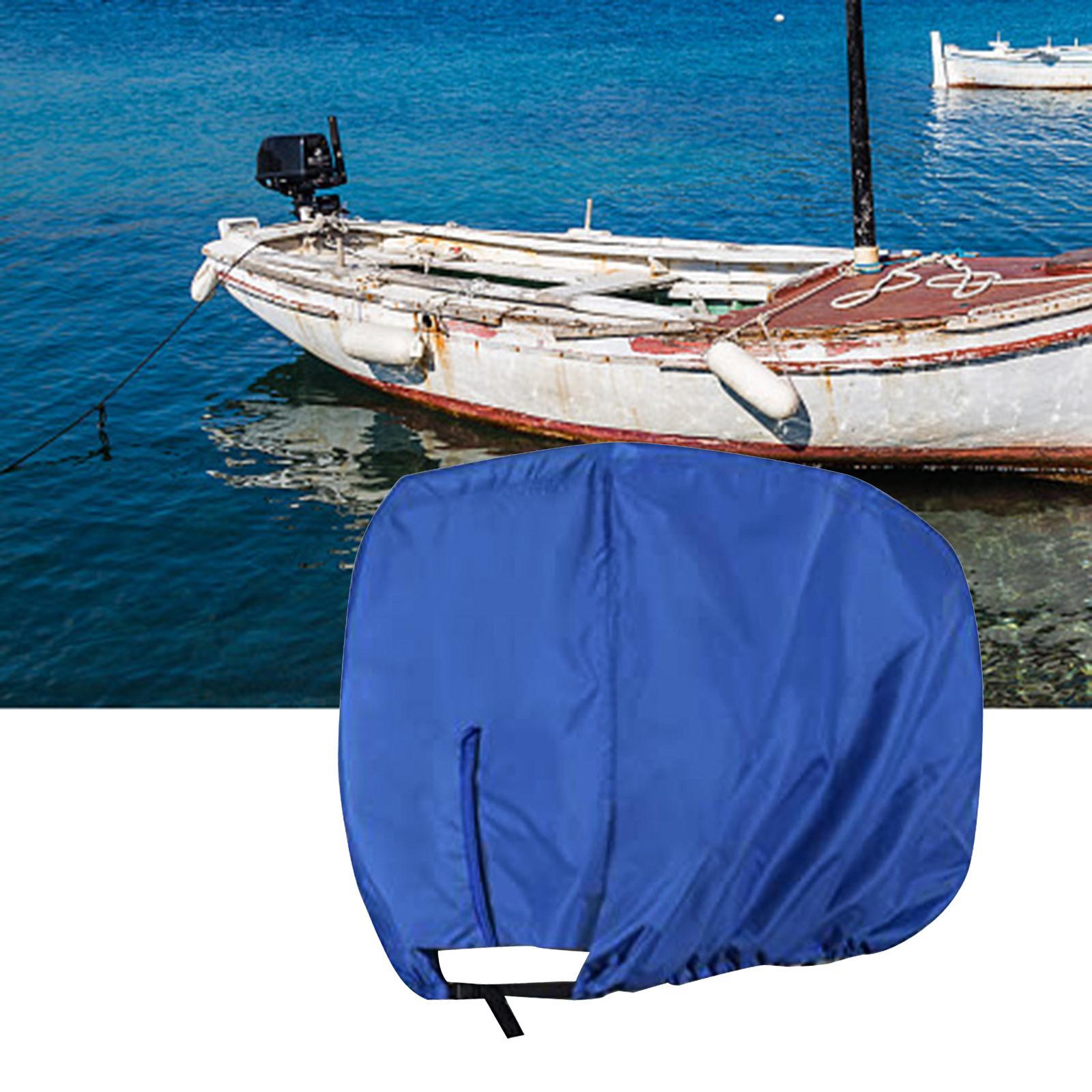 Waterproof Outboard Motor Cover Durable Oxford Cloth for Boat Motor 25-50HP