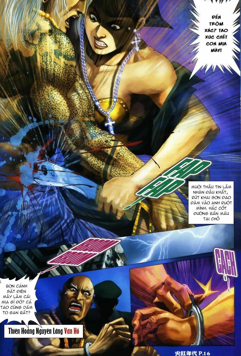 hỏa hồng niên đại hắc cốt đường chapter 32 15