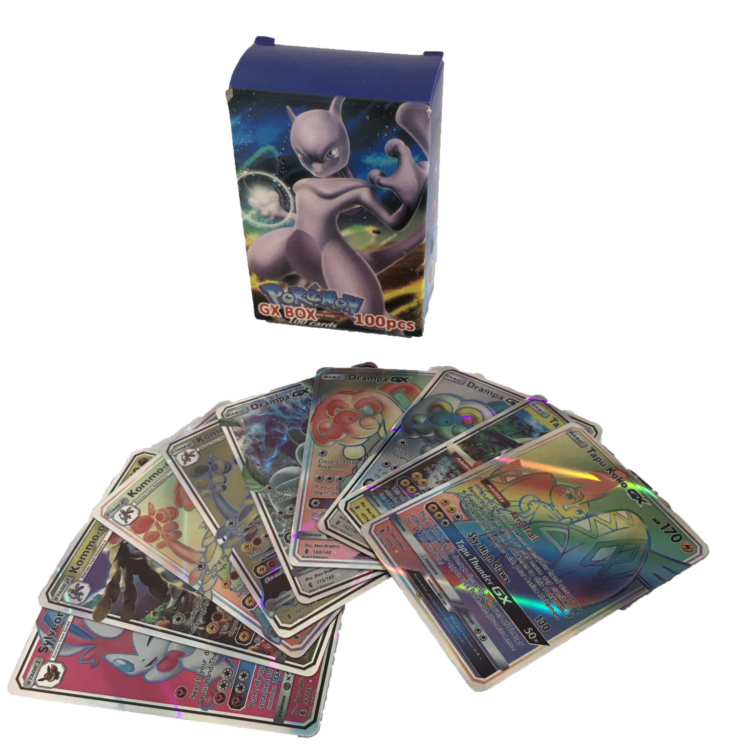 Bộ Thẻ Bài Chơi Pokemon 100 Thẻ Chơi Đối Kháng New Đẹp