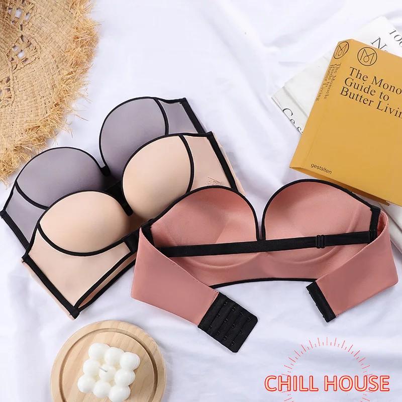 Áo Lót Chống Tụt cài ngực trước Nâng Ngực PHỐI VIỀN - CHILLHOUSE