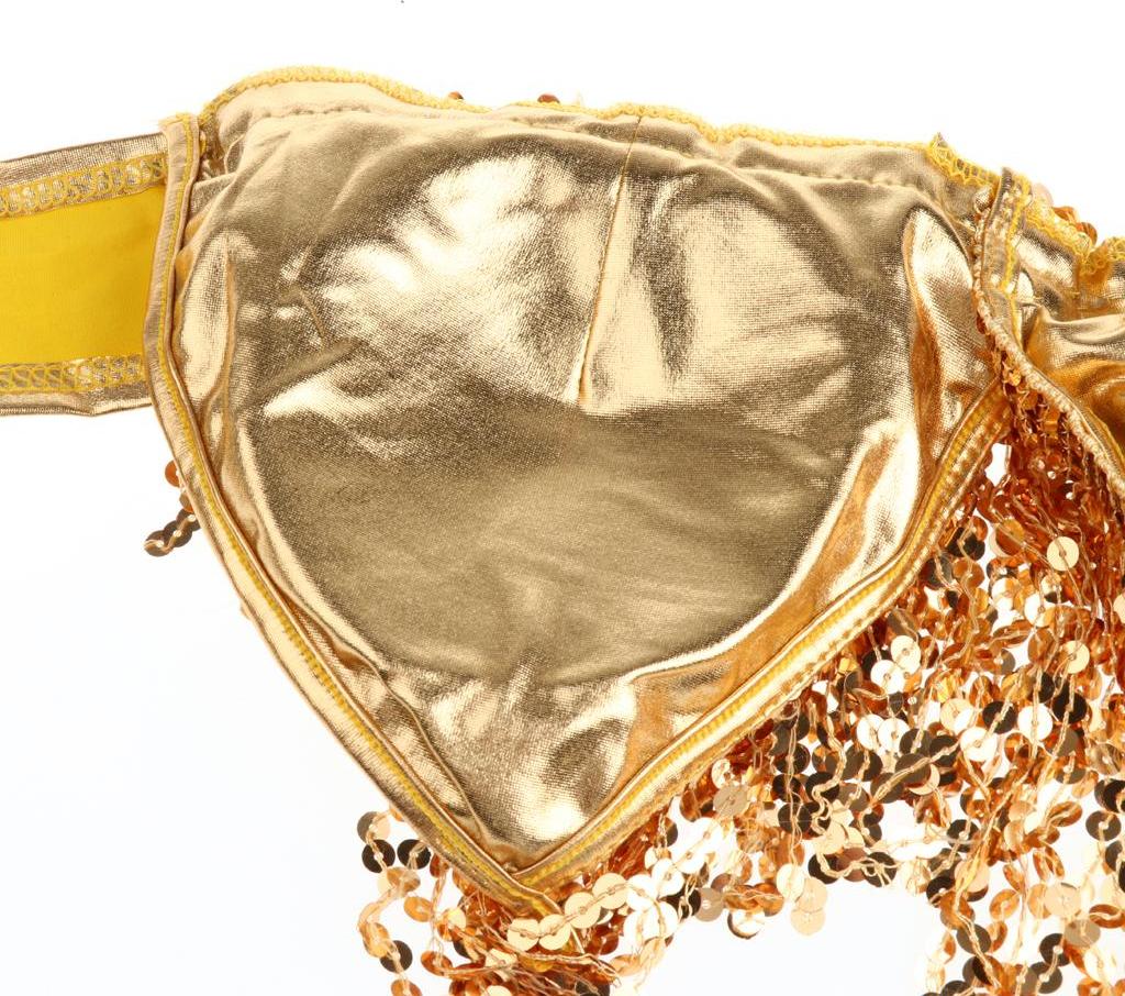 Trang Phục Belly Dance Bra Halter Top Trang Phục Biểu Diễn Sequin