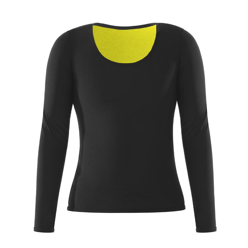 2022 Phụ Nữ Quần Lót Sinh Nhiệt Áo Neoprene Áo Sơ Mi Nhiệt Shapers Mùa Đông Quần Áo Ấm Tee Mồ Hôi Xông Hơi Áo Sơ Mi Quần Lót Không Đường May Thân Mật