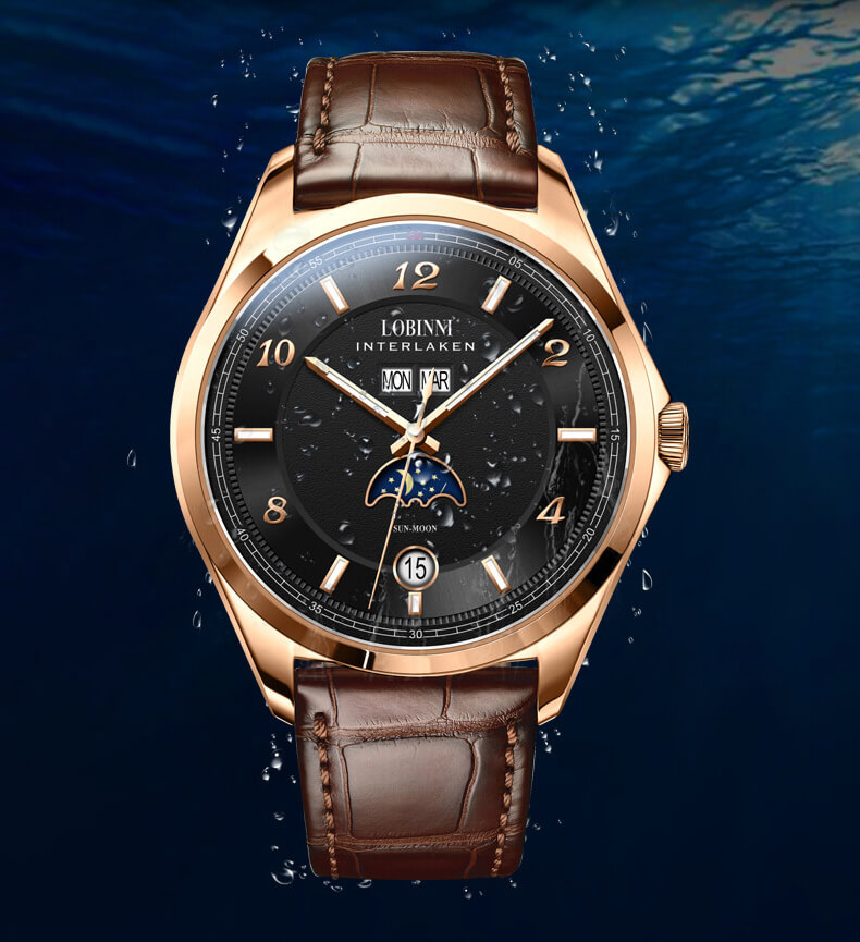 Đồng hồ nam chính hãng Lobinni No.18016-1