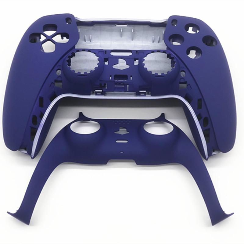 Vẽ sơn nhà ở vỏ vỏ bọc trang trí mặt trang trí GamePad DIY Sửa chữa các bộ phận cho PS5 PlayStation 5 Bộ điều khiển màu: Rose Red