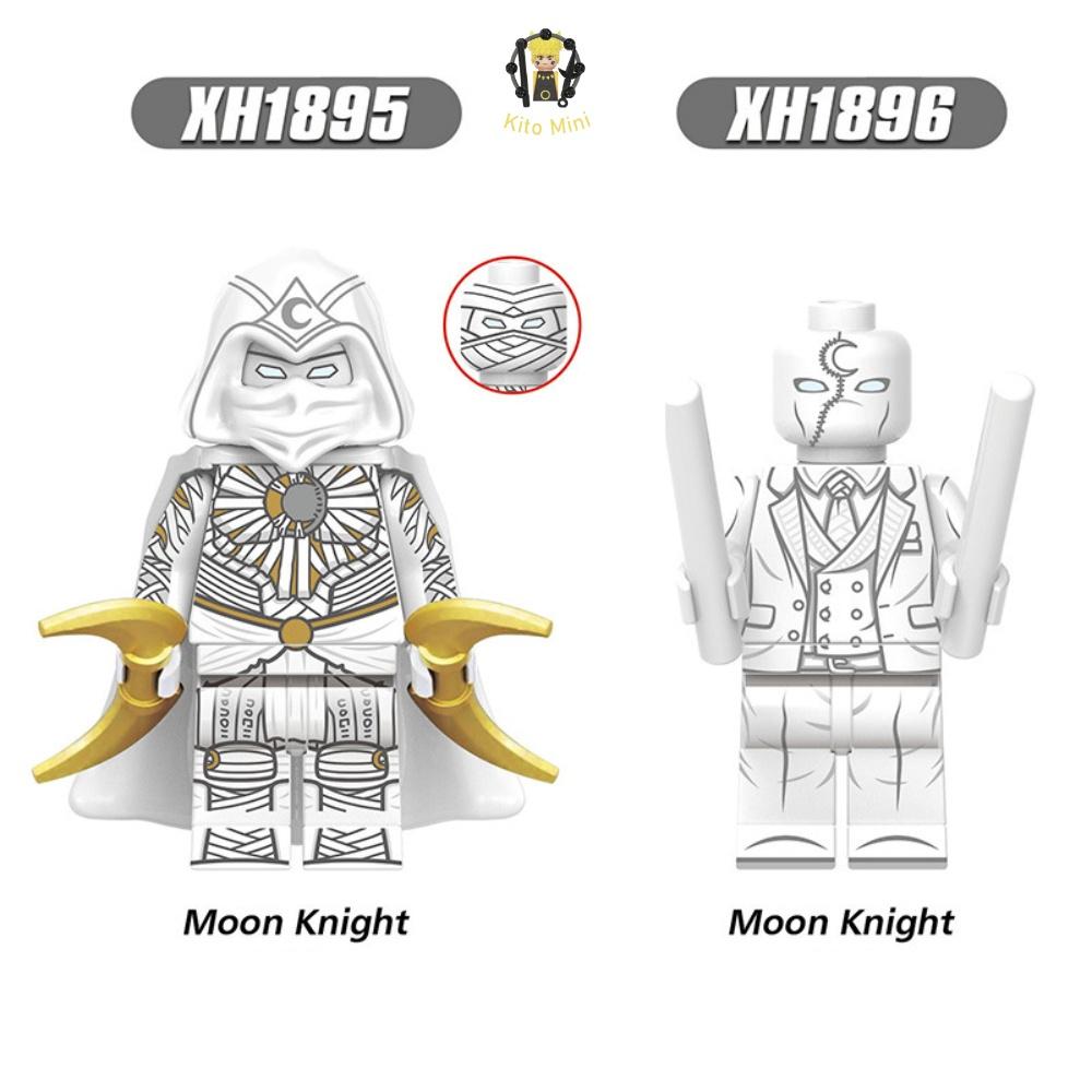 Minifigures Marvel Moon Knight Thần Mặt Trăng Khonsu Xếp Hình Lắp Ráp Siêu Anh Hùng 1897