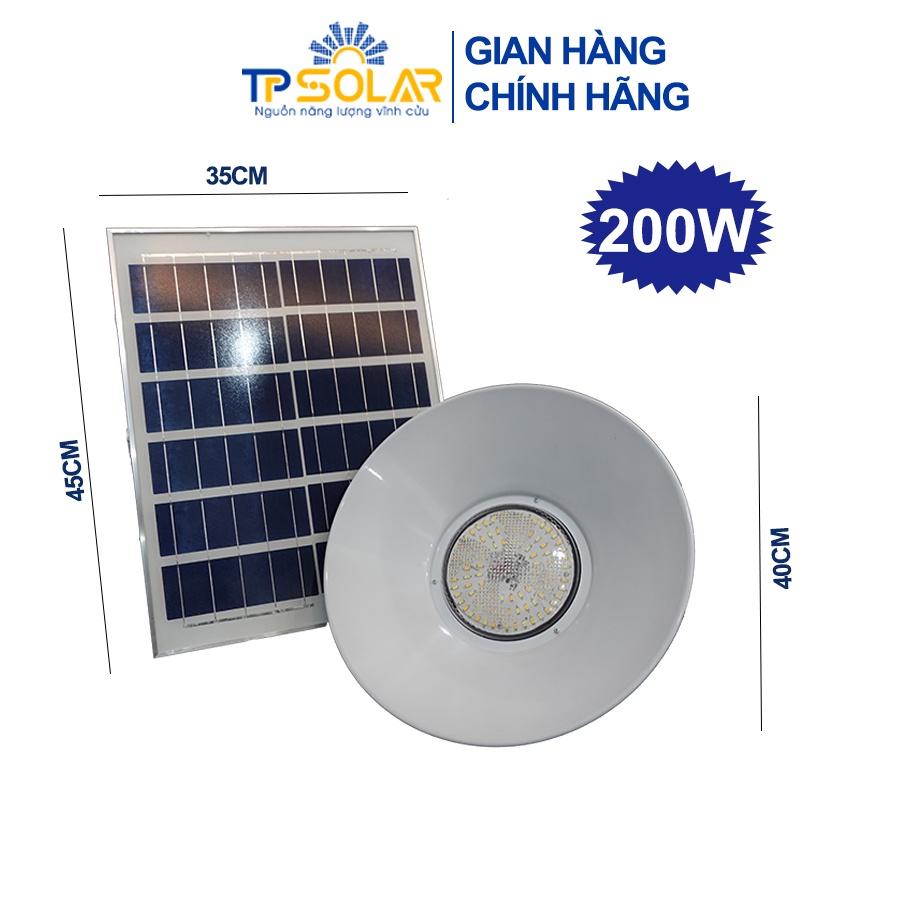 Đèn Thả Trần Hình Loa Cổ Điển Năng Lượng Mặt Trời TP-W200 Công Suất 200W Cảm Biến Tự Động