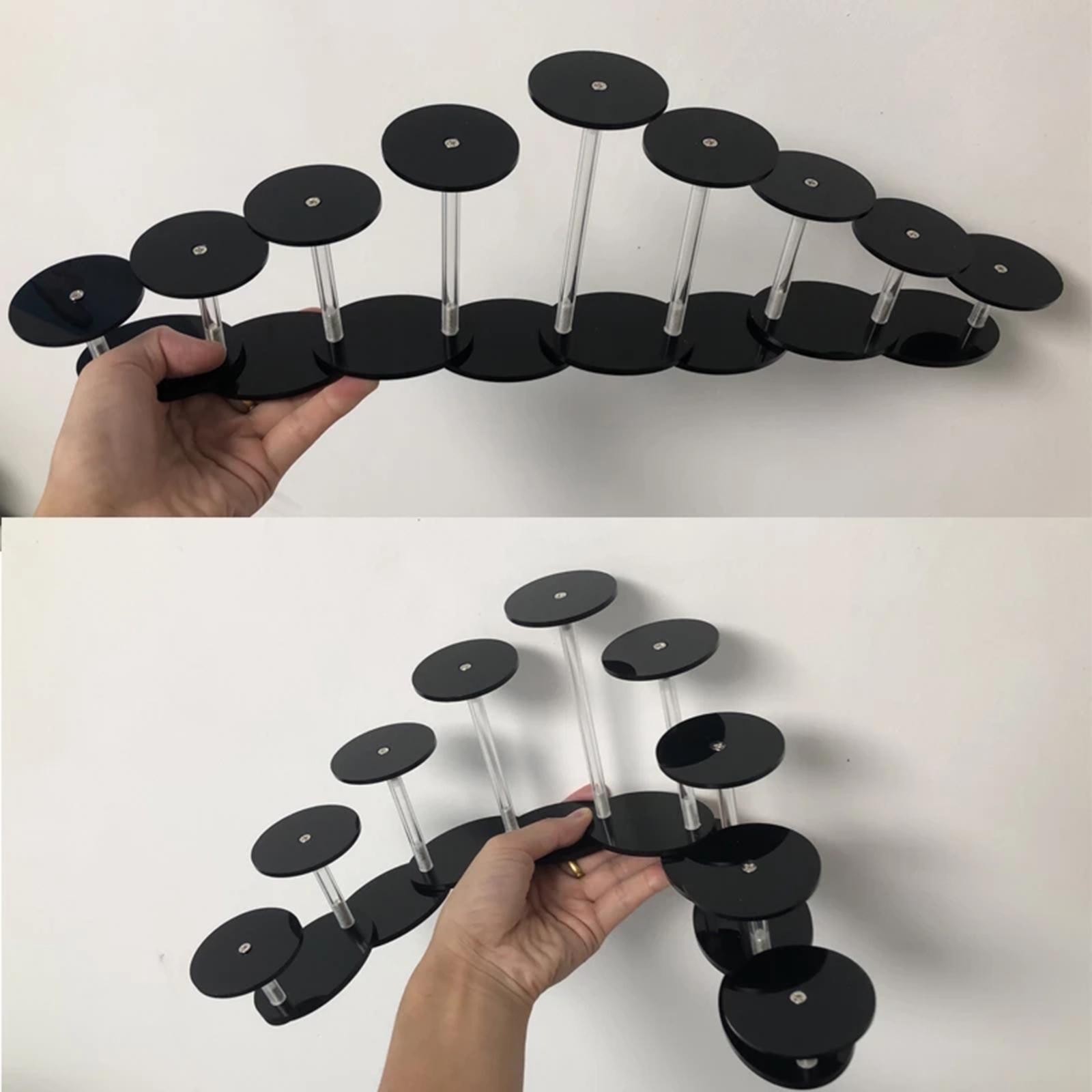 Acrylic Cupcake Display Stand Round Decorative for Birthday Party Decor