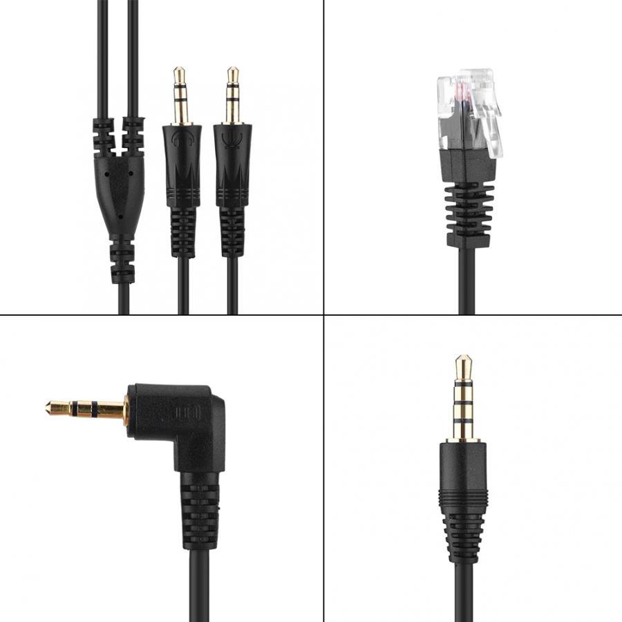 Trung Tâm Gọi Tai Nghe Có Micro 2.5/3.5Mm Cắm Điện Thoại Tiếng Nói Interphone Tai Nghe Cho Máy Tính PC Chơi Game Điều Khiển Âm Lượng