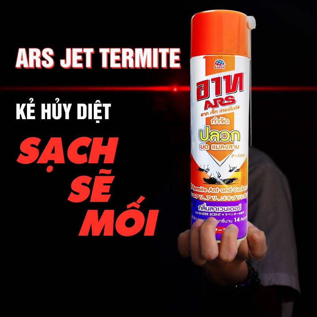 Bình Xịt diệt mối Thái Lan ARS Jet Termite4 600ml