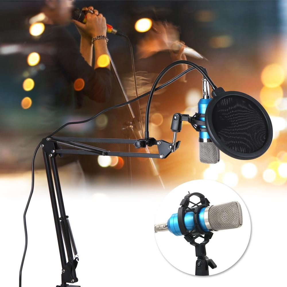 Micrô ngưng tụ BM700 chuyên nghiệp Micrô ghi âm Micrô mic hát KTV hát Bộ ghi âm phòng thu âm