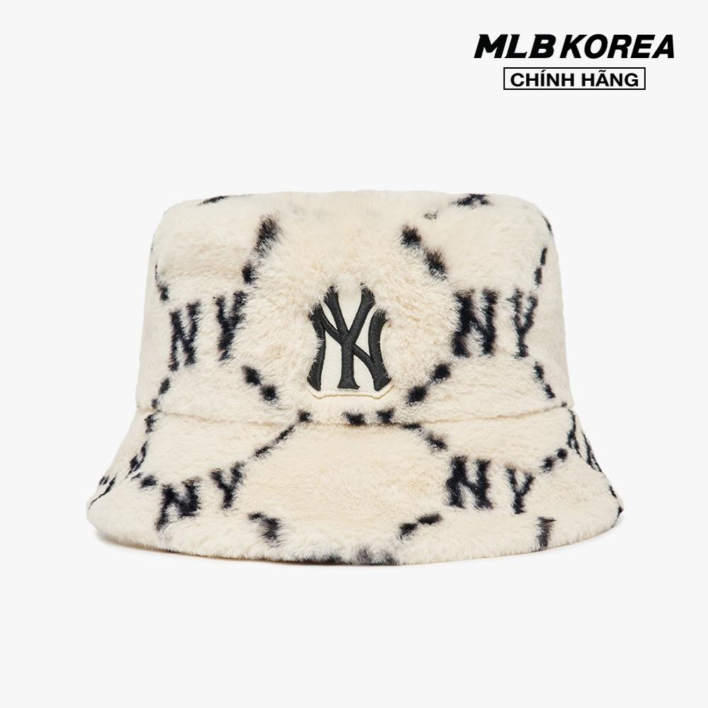 MLB - Nón bucket vải lông Dia Monogram 3AHTMF226