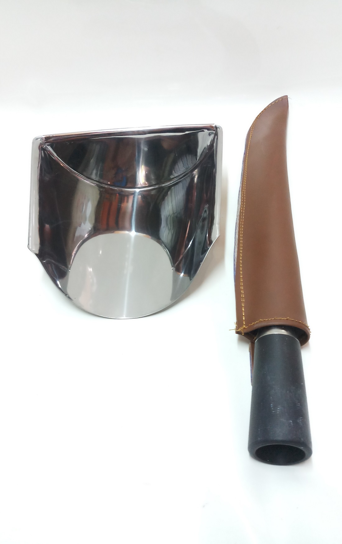 COMBO 1 ỐNG XĂM INOX DÀI 50CM XĂM GẠO,CÀ PHÊ,TIÊU,ĐẬU+1 XÚC GẠO INOX CAO CẤP