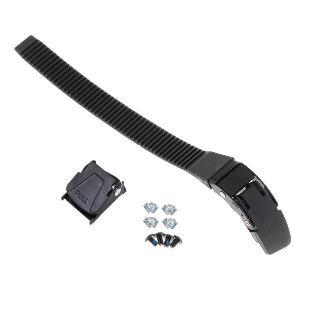 PP Roller Skate Energy Strap Buckle With Screws Nut Fixing Mend Repair Tools Set