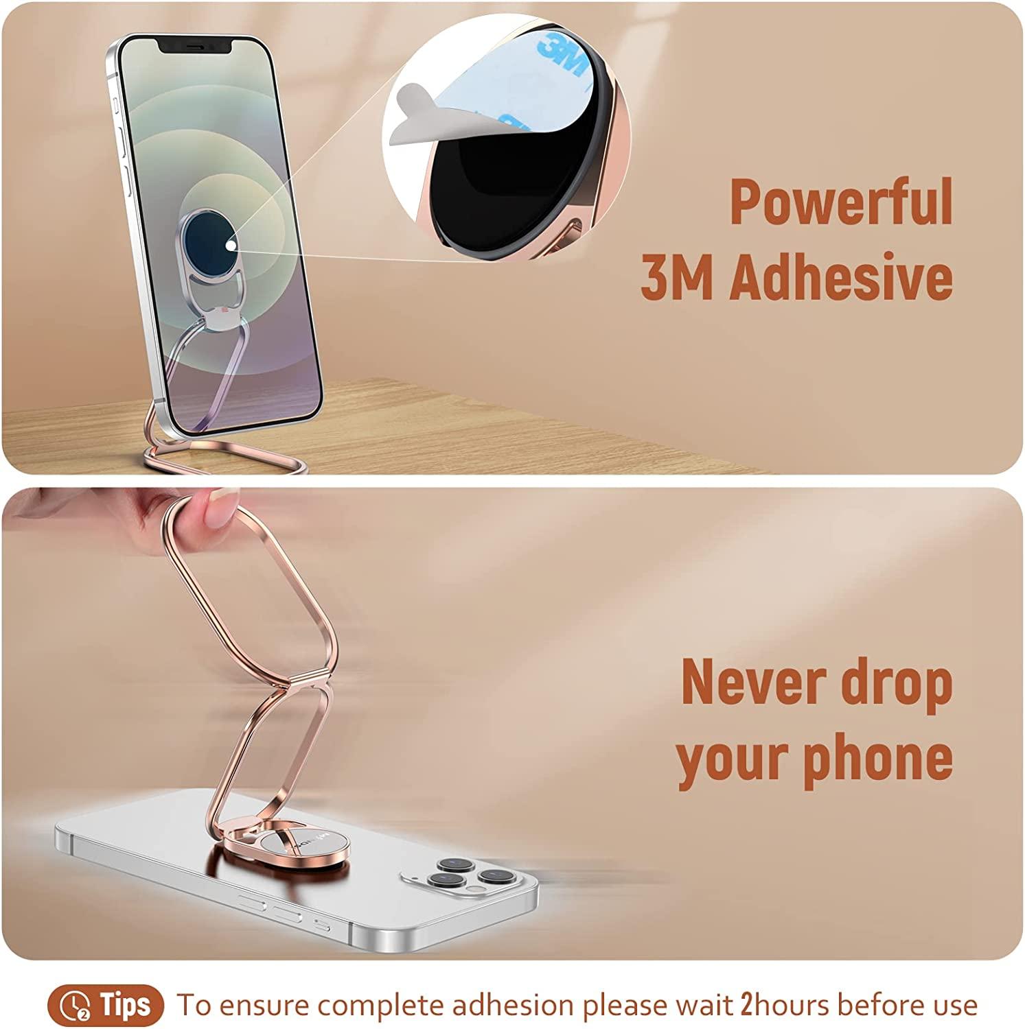 Giá đỡ bộ giữ vòng tiện dụng Người giữ ngón tay 360 ° Người giữ vòng cực kỳ có thể quay vòng điện thoại di động có thể gập lại cho máy tính bảng điện thoại thông minh