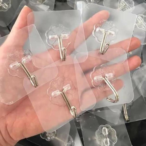 Combo 10 Móc dính tường siêu chắc, siêu chịu lực