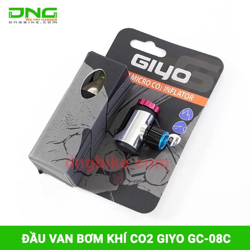 Đầu van bơm bình khí CO2 GIYO GC-08C