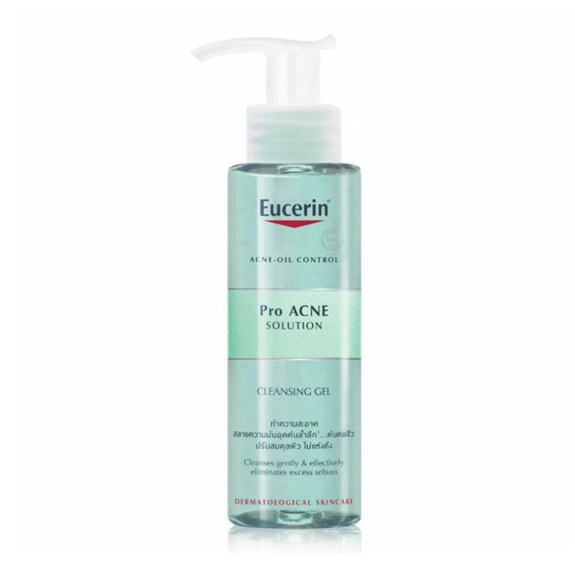 Eucerin Sữa Rửa Mặt Dạng Gel Dành Cho Da Nhờn Mụn ProAcne Cleansing 200ml