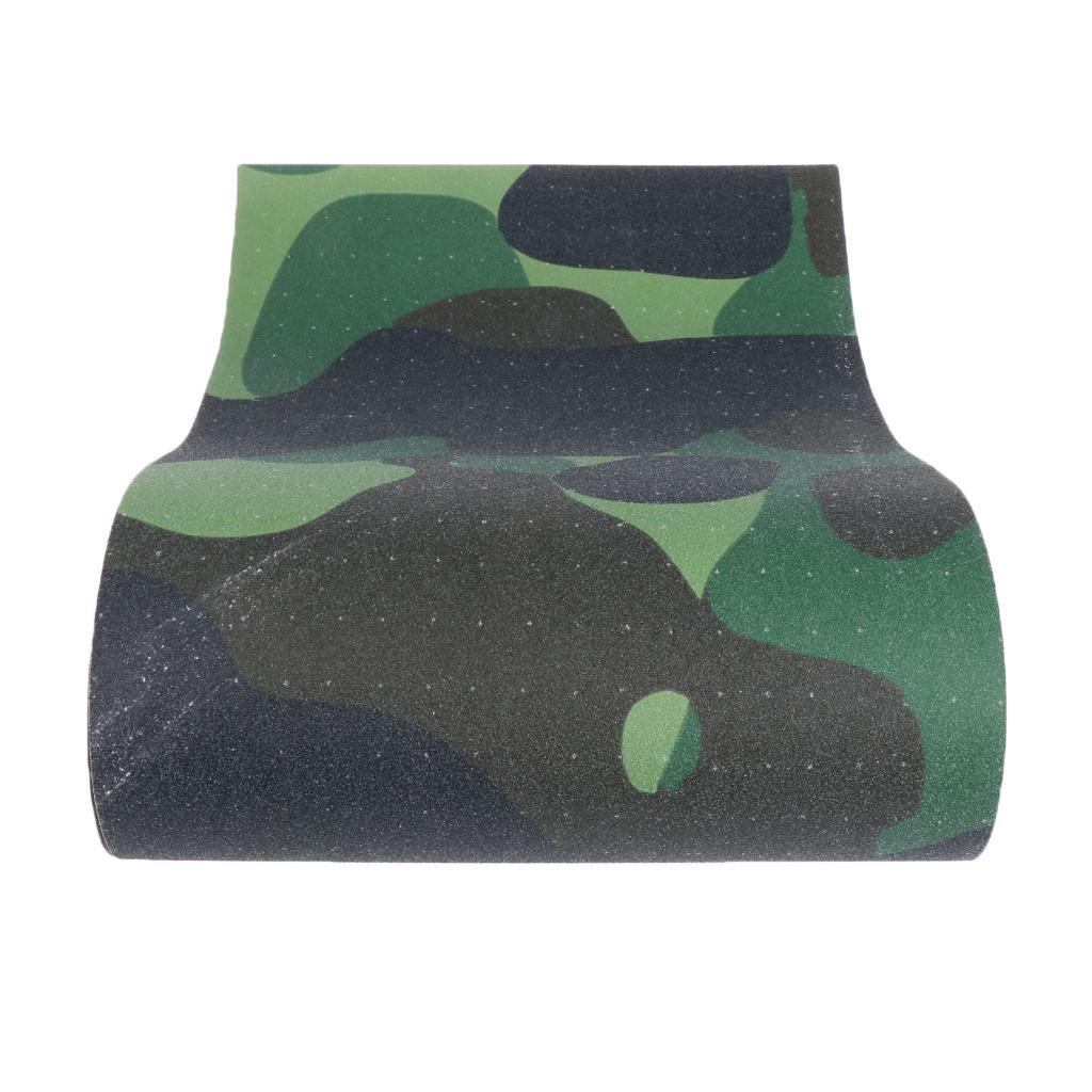 2pcs Camo + Elk Printed Skateboard Deck Sandpaper Grip Tape Griptape Sheet 840 x 230mm