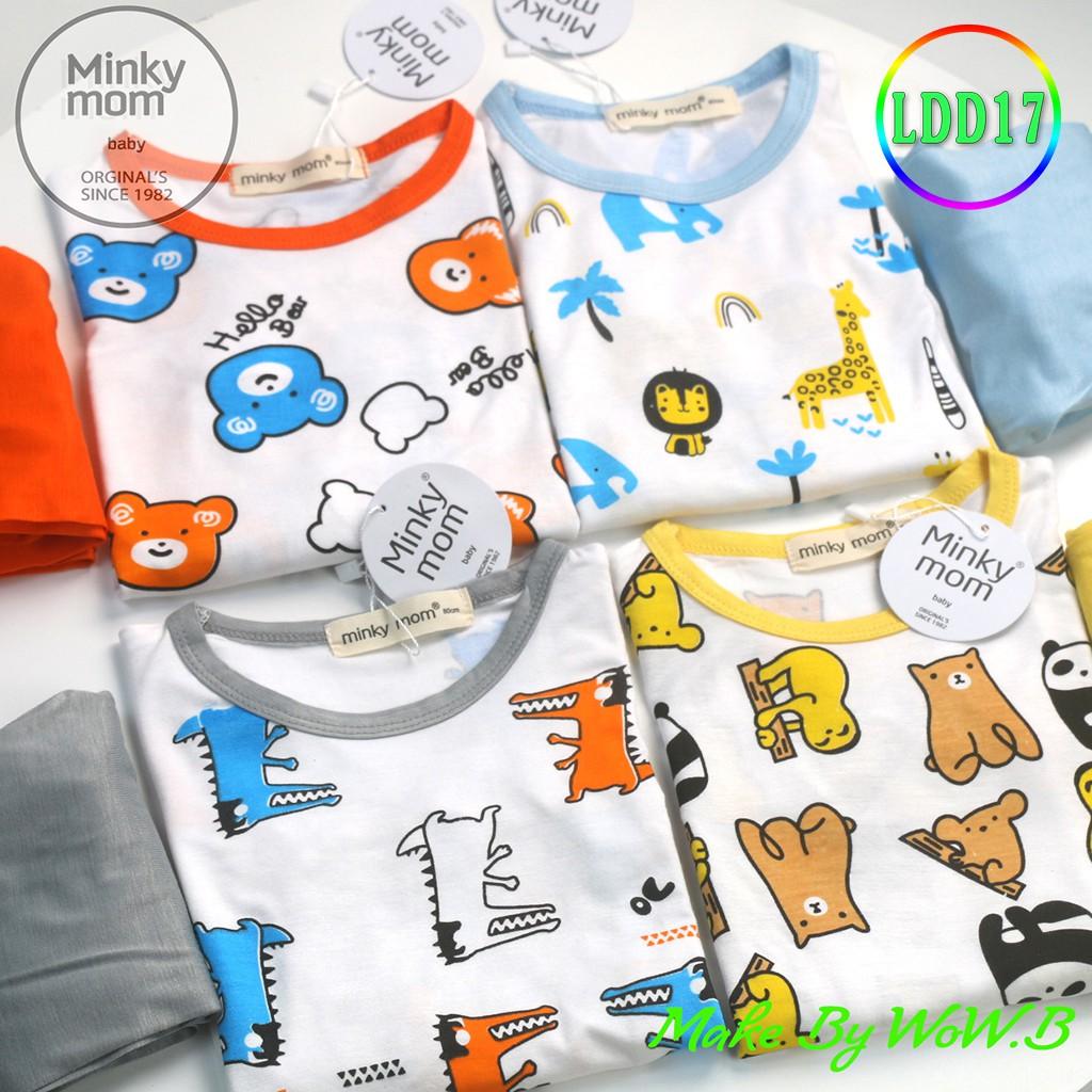 Bộ Dài Tay Cho Bé LDD17 Đồ Bộ Thun Lạnh Cao Cấp Mềm Mịn Thoáng Mát Dễ Chịu, Thoải Mái Cho Bé