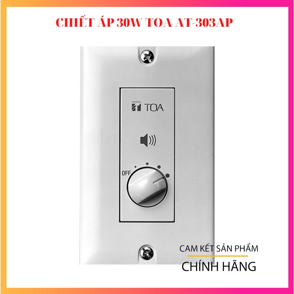 Chiết áp điều chỉnh âm lượng 30W TOA AT-303AP - Hàng Chính Hãng