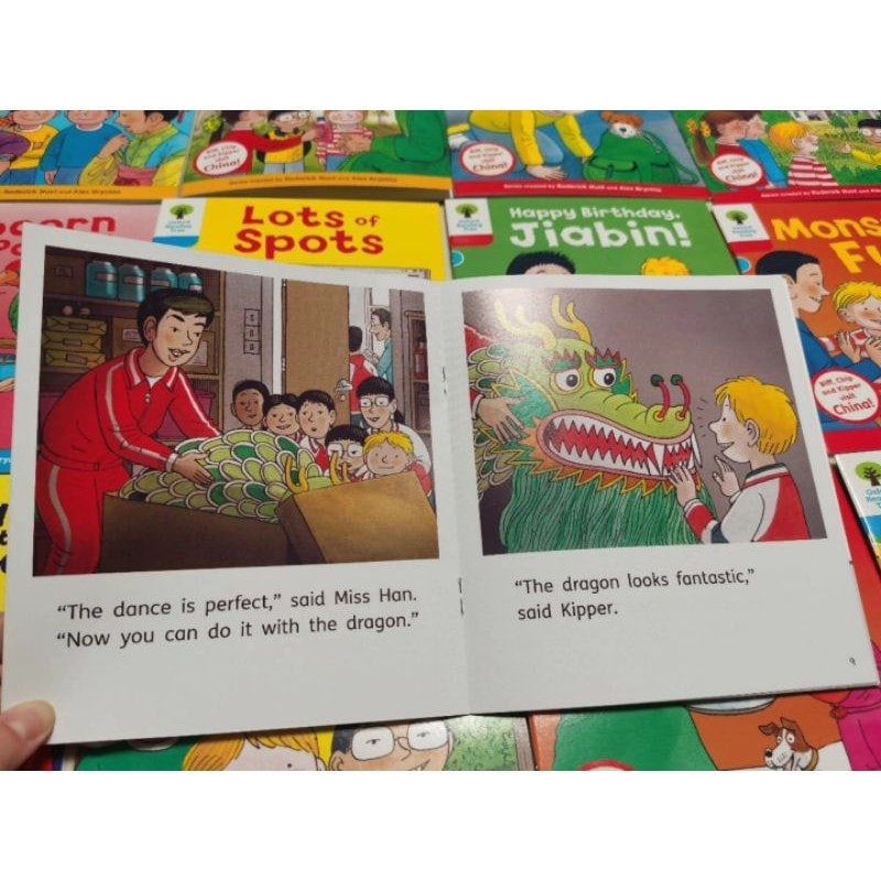 Oxford Reading Tree Biff, Chip &amp; Kipper bộ nhập màu 18c