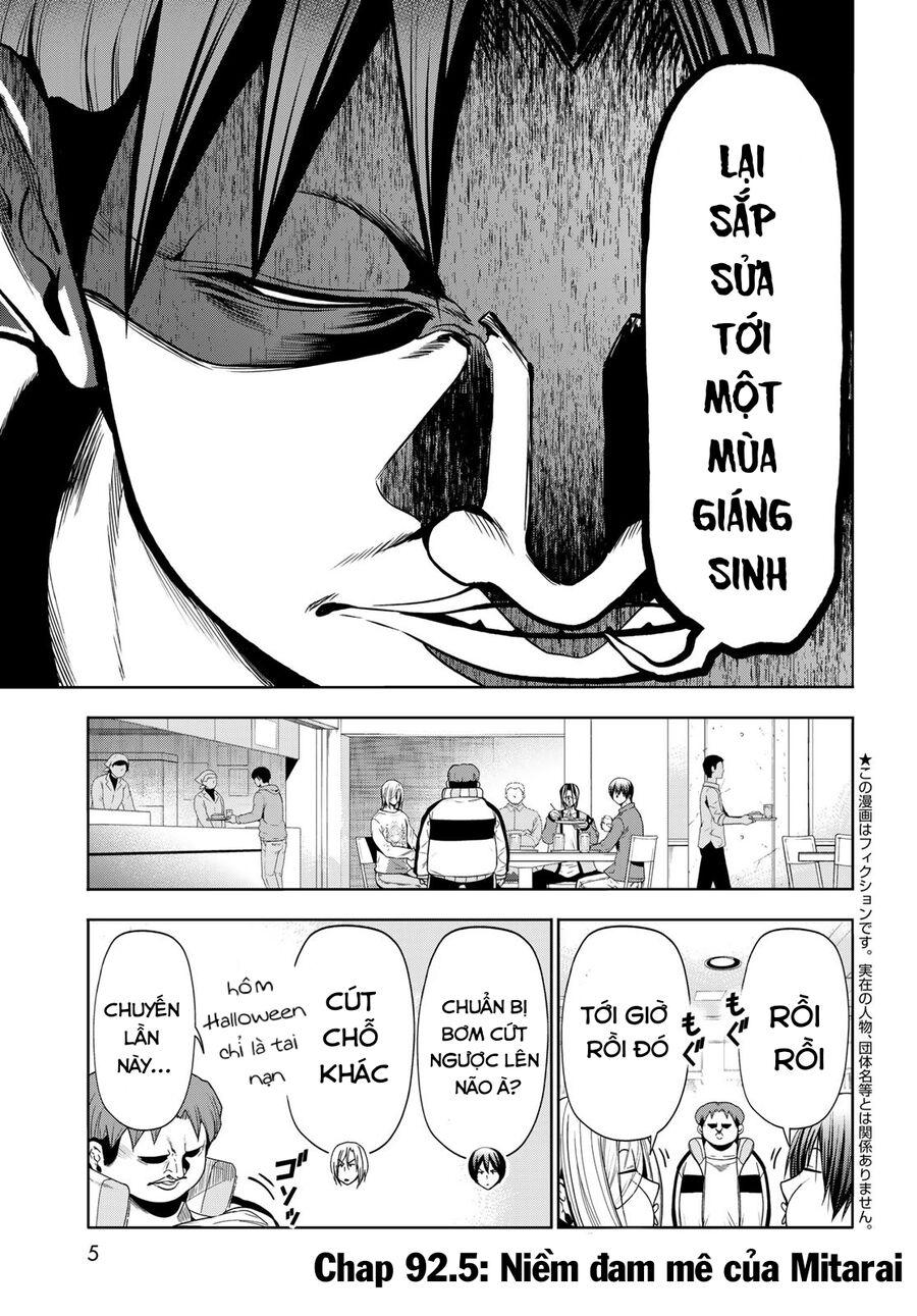 cô gái thích lặn - grand blue chapter 92.5 6