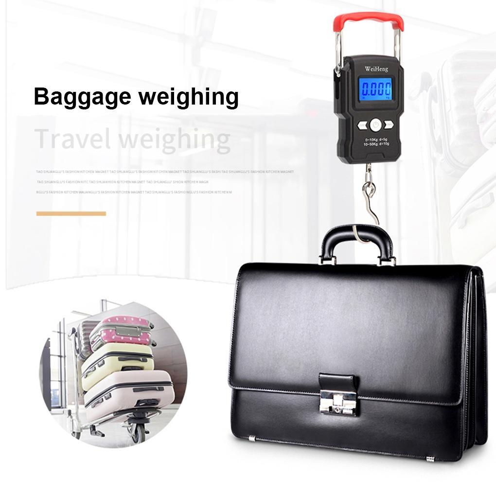 Luggage![Baggage] *Scale *50kg/10g LCD *Digital [Temperature Display] Electronic [Backlight]![Backlit] Adjustable