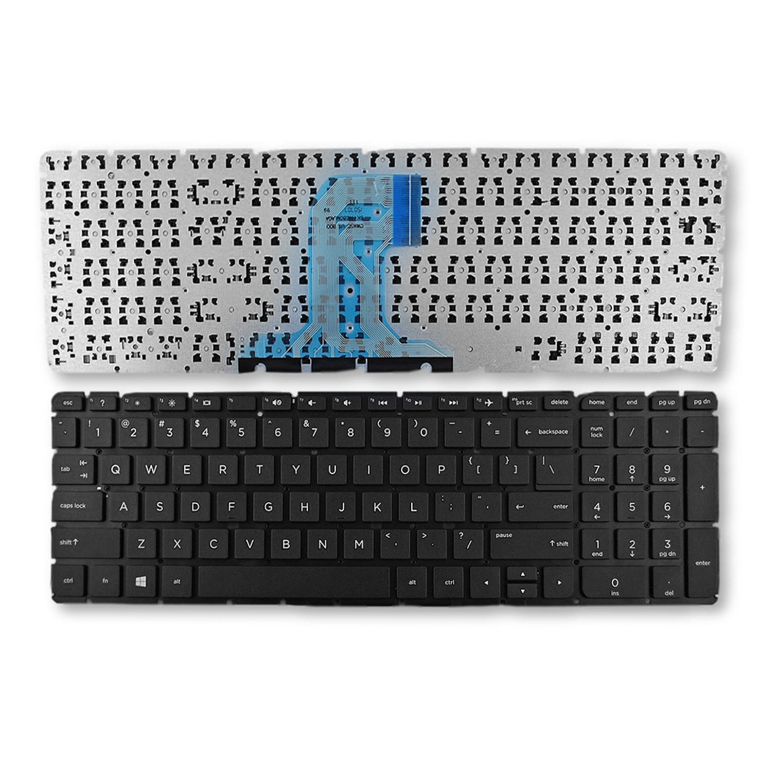 New Laptop Keyboard US For HP 15- 15-AY 15-AF 15-AJ 250 255 TPN-C122 Blk