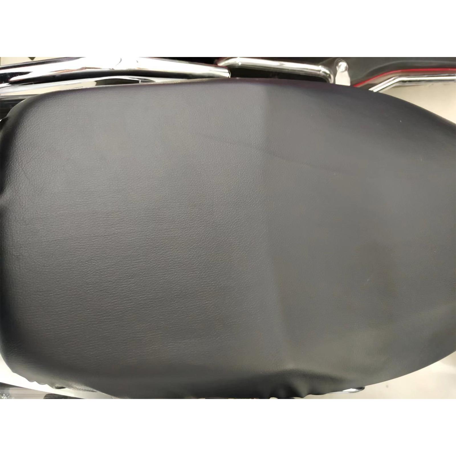 Elastic Motorcycle Seat Cushion Cover PVC Black Anti Slip for Scooter