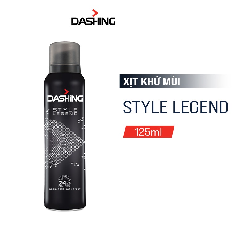 Xịt Khử Mùi Dashing Hương Style Legend 125ml