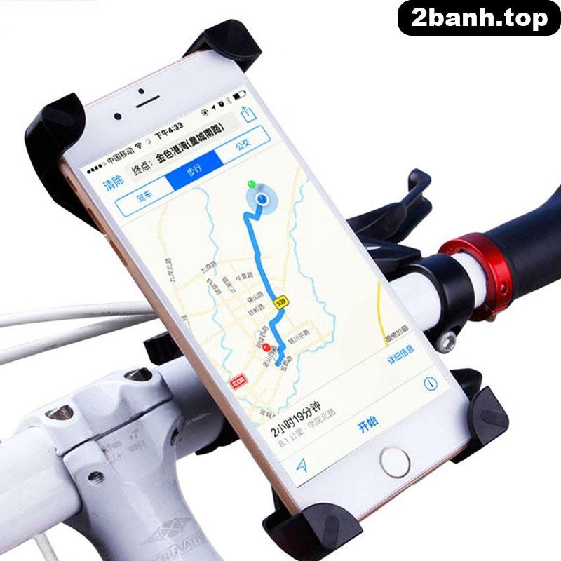 Giá đỡ điện thoại gắn ghi đông xe đạp xe máy