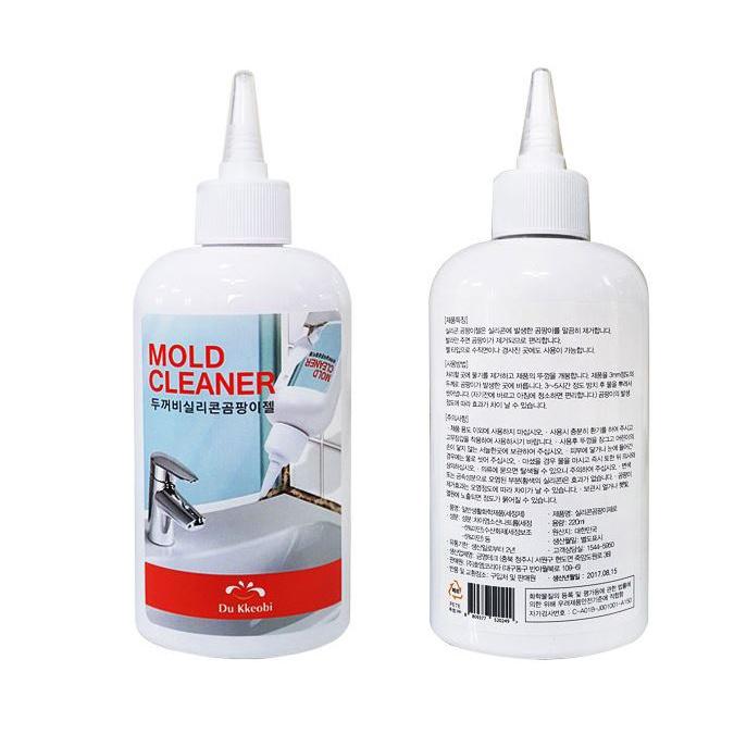 Dung dịch tẩy mốc hàn quốc mold cleaner tẩy mốc nhựa cao su silicon máy rửa mặt