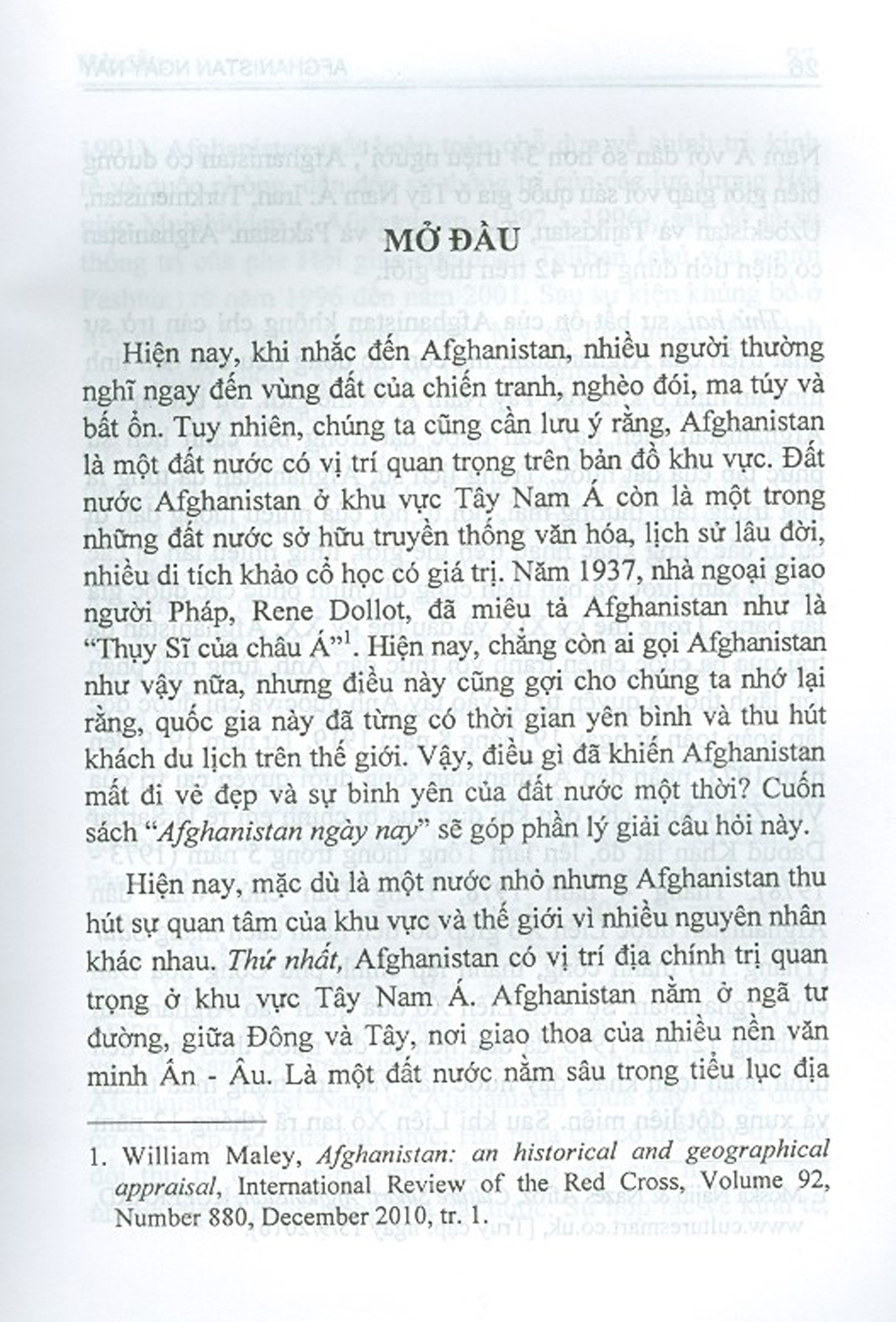 Afghanistan Ngày Nay