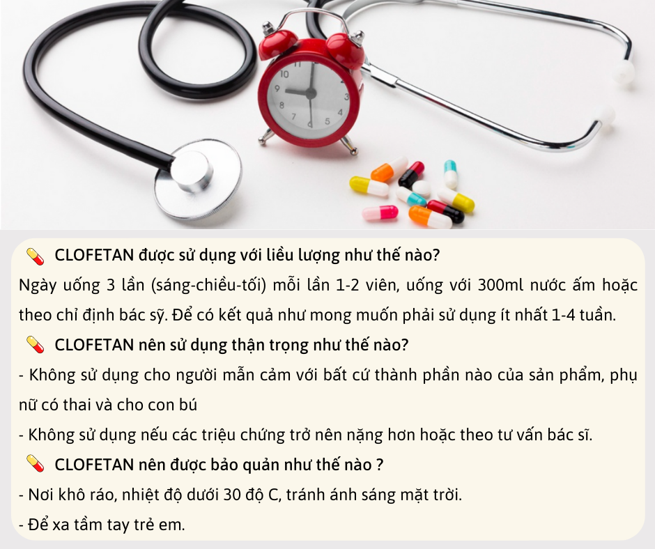 CLOFETAN - Giải pháp cho người bị giảm tiểu cầu- Nhà máy liên doanh với Medinej - USA và đạt chuẩn GMP - WHO