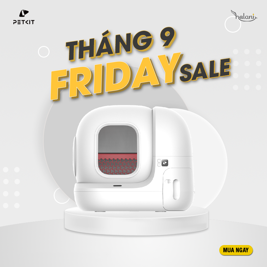 MÁY DỌN VỆ SINH TỰ ĐỘNG THẾ HỆ MỚI - PETKIT PURA MAX