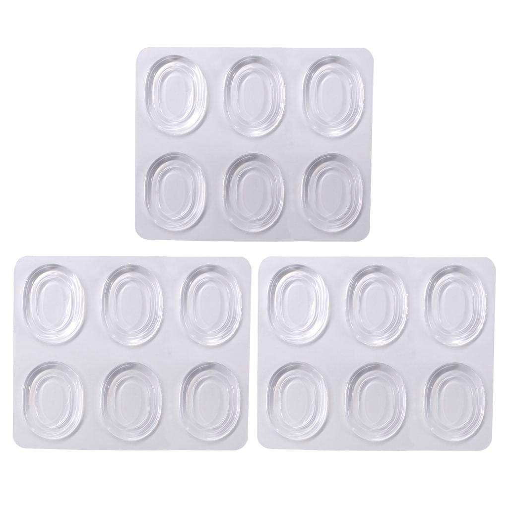 18 x Thiết Thực Trống Giảm Chấn Gel Đệm Trống Dampeners Trống Máy Tạo Dampeners