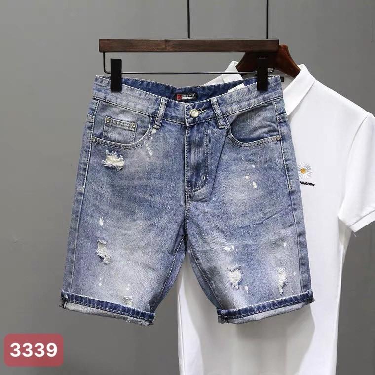 Quần Sọt Nam chất jean King168 , Quần Short Jean Nam cao cấp NT504