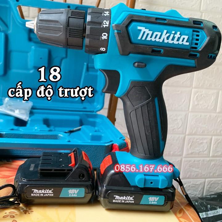 Máy Khoan Dùng Pin MAKITA 18V - Máy Bắt vít MAKITA 18V, Máy Khoan gỗ, Máy Vặn Vít