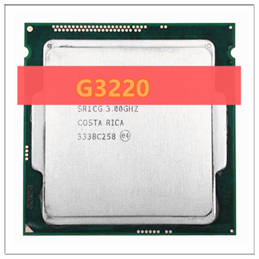 Pentium G3220 Haswell LGA 1150 Dual Core 3.0GHz L3 Cache Đồ họa 3M HD Máy tính để bàn Hỗ trợ CPU H81 Bo mạch chủ