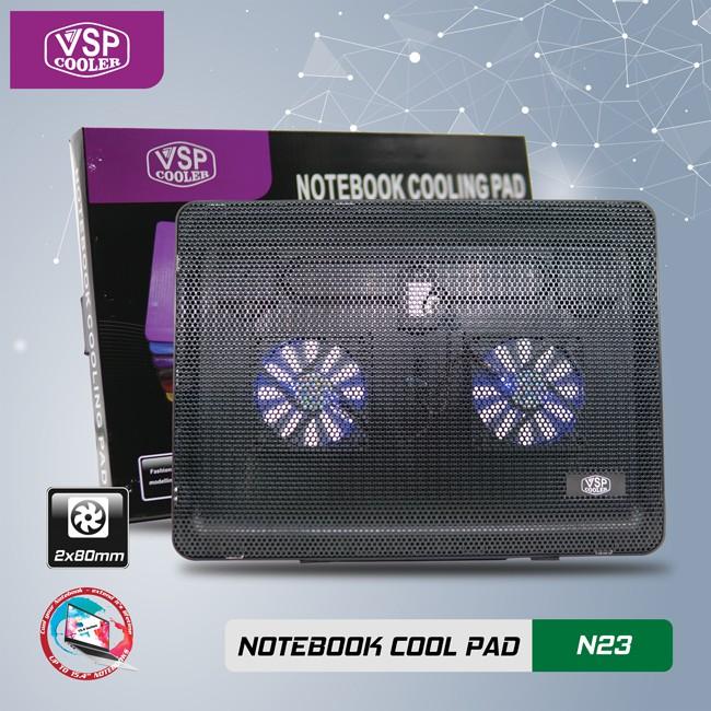 Đế Tản Nhiệt VSP Cooler N23 (2*Fan 8cm )