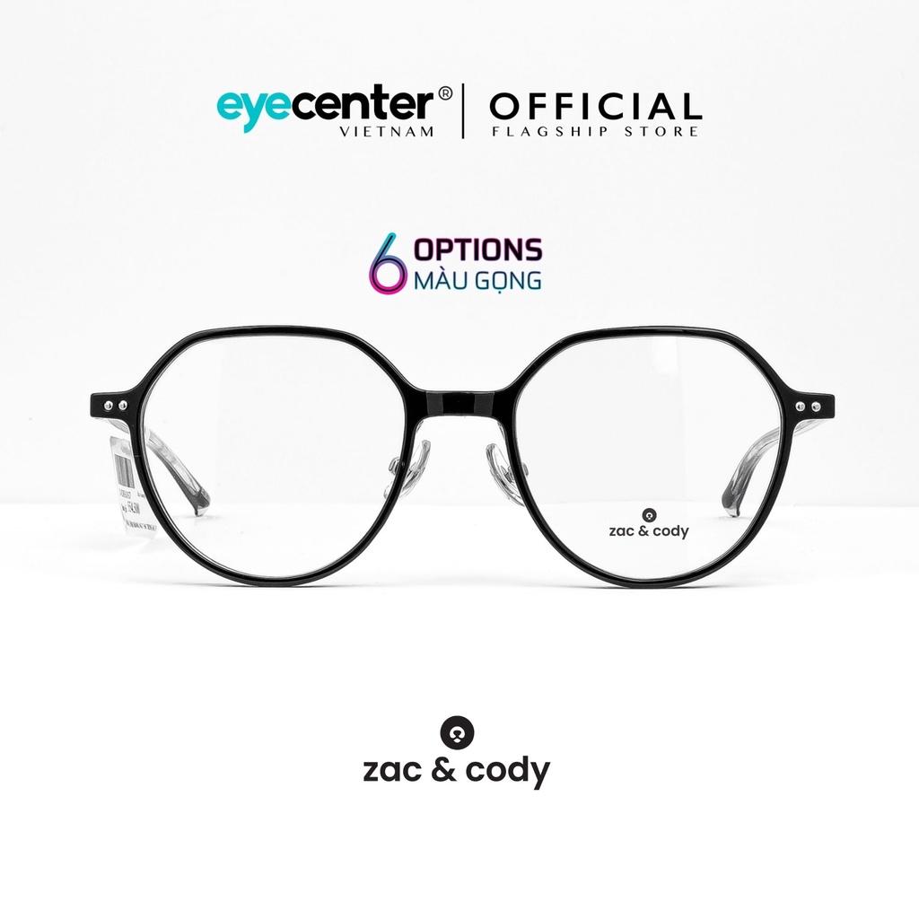 Gọng kính cận nam nữ BUCKS chính hãng ZAC CODY lõi thép chống gãy nhập khẩu by Eye Center Vietnam